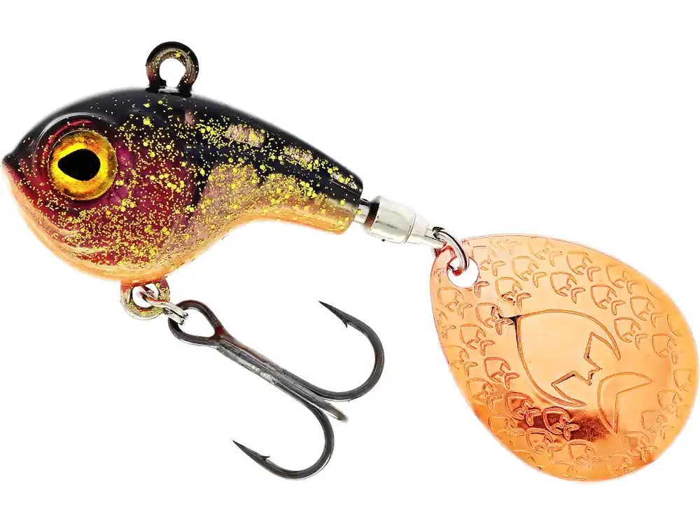 Hoge Kwaliteit Westin - Dropbite Spin Tail Jig - 3.2Cm 12G Sinking - Copper Perch