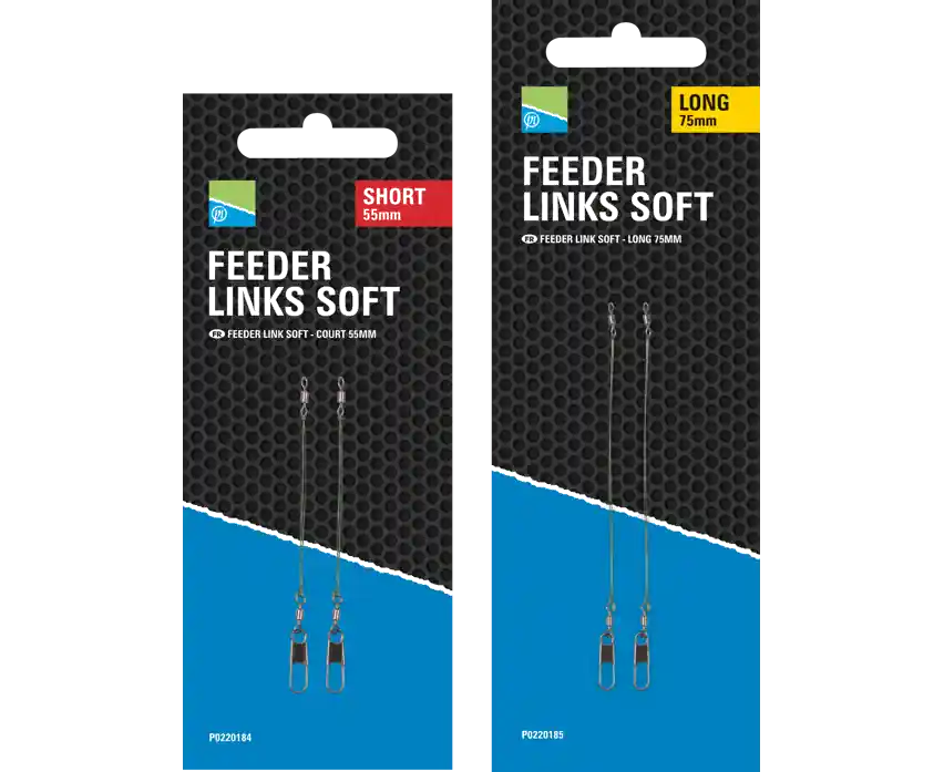 Preston Feeder Links - Soft Long - 75 mm Veilige Betaling