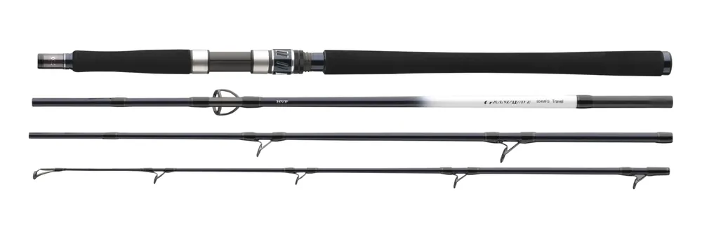 Gereduceerde Prijs Daiwa Grandwave Travel - 2.40m - 50-125gr - 4pc