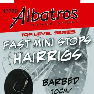 Lage Kosten ALBATROS HENGELSPORT Toplevel Fast Mini Stops 10cm (6stuks) Haak 10/0.22mm