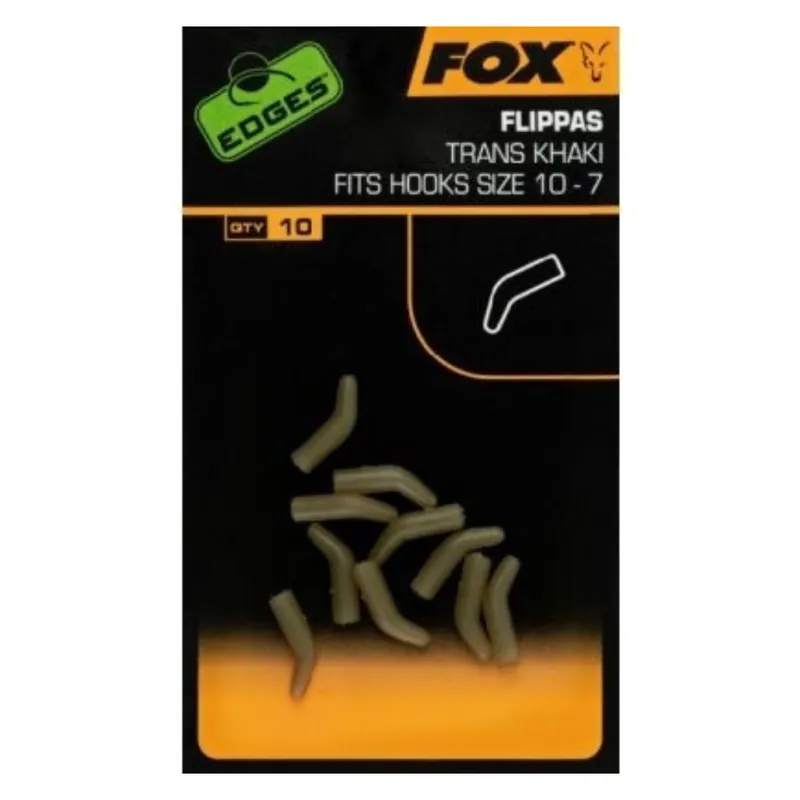 FOX Flippas Trans Khaki (10stuks) Size 10 - 7 Lage Prijs