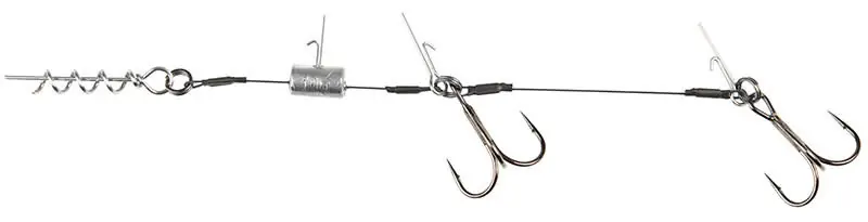 FOX RAGE Ti Pro Harness Double 25-30cm 2/0/10g Direct Beschikbaar