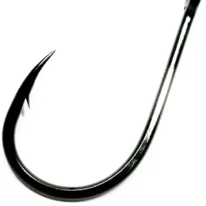 Alleen Vandaag GAMAKATSU LS-3313 Karperhaak (10stuks) Haakmaat 8 - NS Black