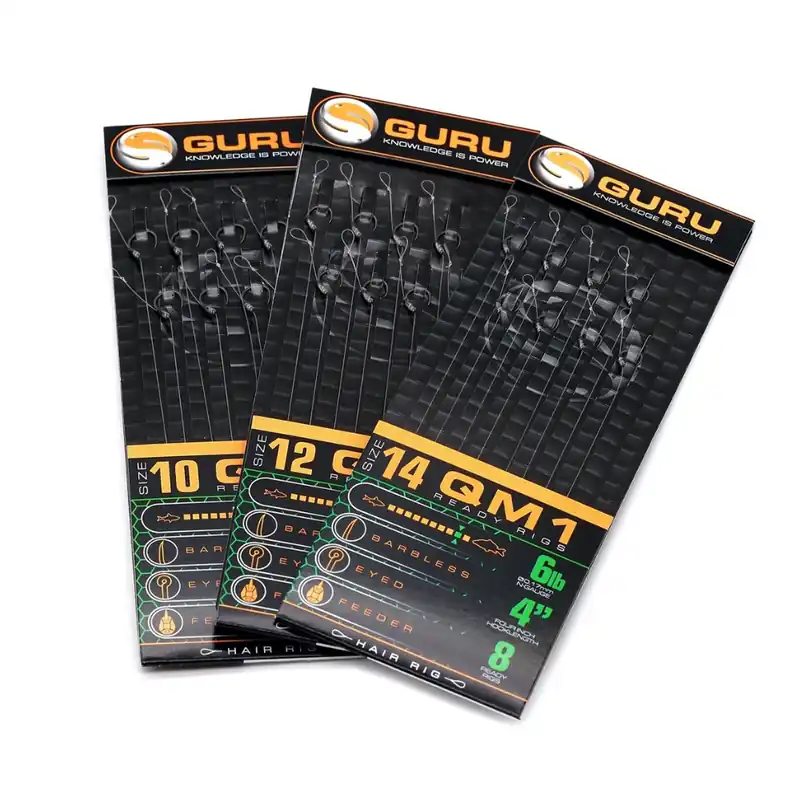 GURU QM1 Standard Hair 4" (8stuks) 10 (0.19mm) Must-Have