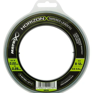 MATRIX Horizon X Tapered Shock Leader - Feeder Voorslag (5stuks) Laatste Versie