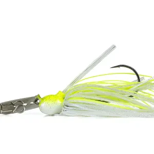 Finale Uitverkoop MOLIX Compact Blade Jig (14gr) Chart Glimmer