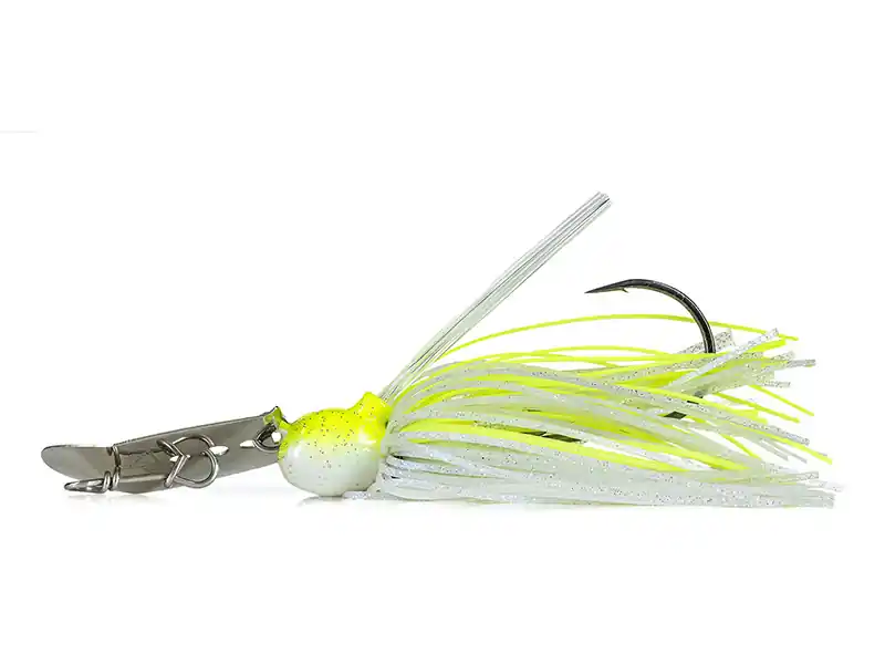 Finale Uitverkoop MOLIX Compact Blade Jig (14gr) Chart Glimmer