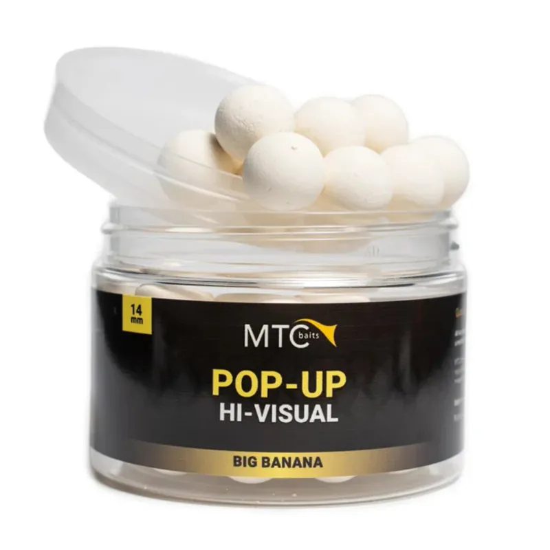 Veilige Betaling MTC BAITS MTC Pop-Up Hi-Visual Big Banana 12 mm