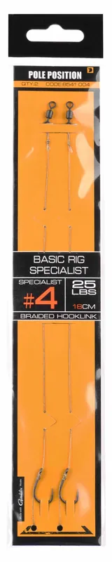 Korting POLE POSITION Basic Rig Specialist 25Lb (2stuks) Haakmaat 2