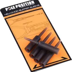 POLE POSITION Heli-Chod Buffer Sleeve Muddy Silt (5stuks) Beperkte Voorraad