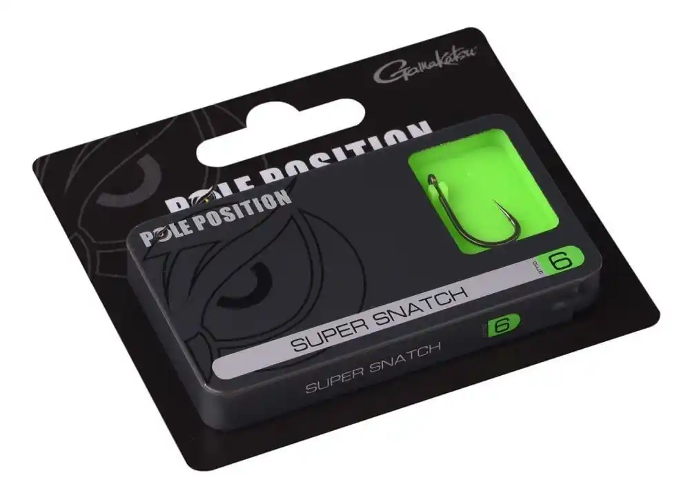 Direct Verzonden POLE POSITION Super Snatch Hooks PTFE (10stuks) 8
