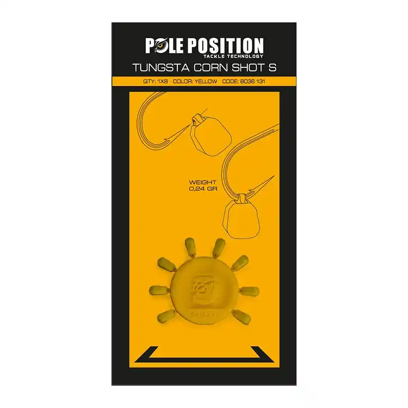 POLE POSITION Tungsta Corn Shot S - 0.24g Bestseller