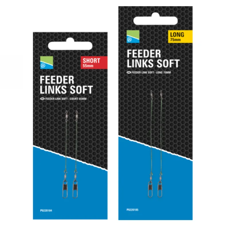 Bestseller PRESTON Feeder Links Soft (2stuks) Long 75mm