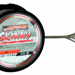 Hete Deal RIGSOLUTIONS Skinny Hooklink (20m) 25lb Silt