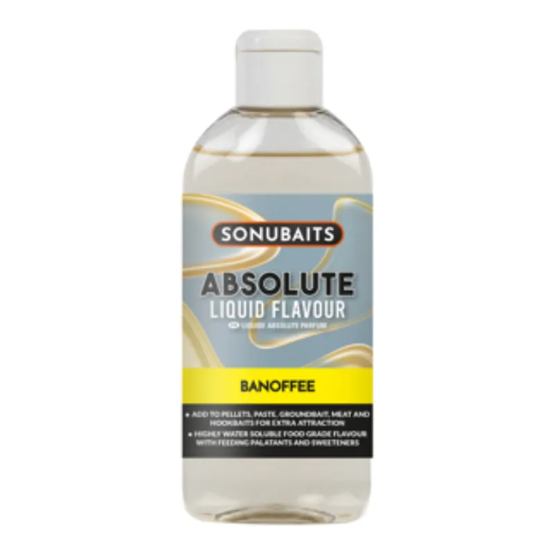 Op = Op SONU BAITS Absolute Liquid Flavour Banoffee