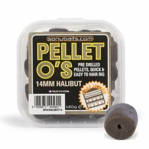 Bestseller SONU BAITS Pellets O'S Halibut 8mm (65gr)