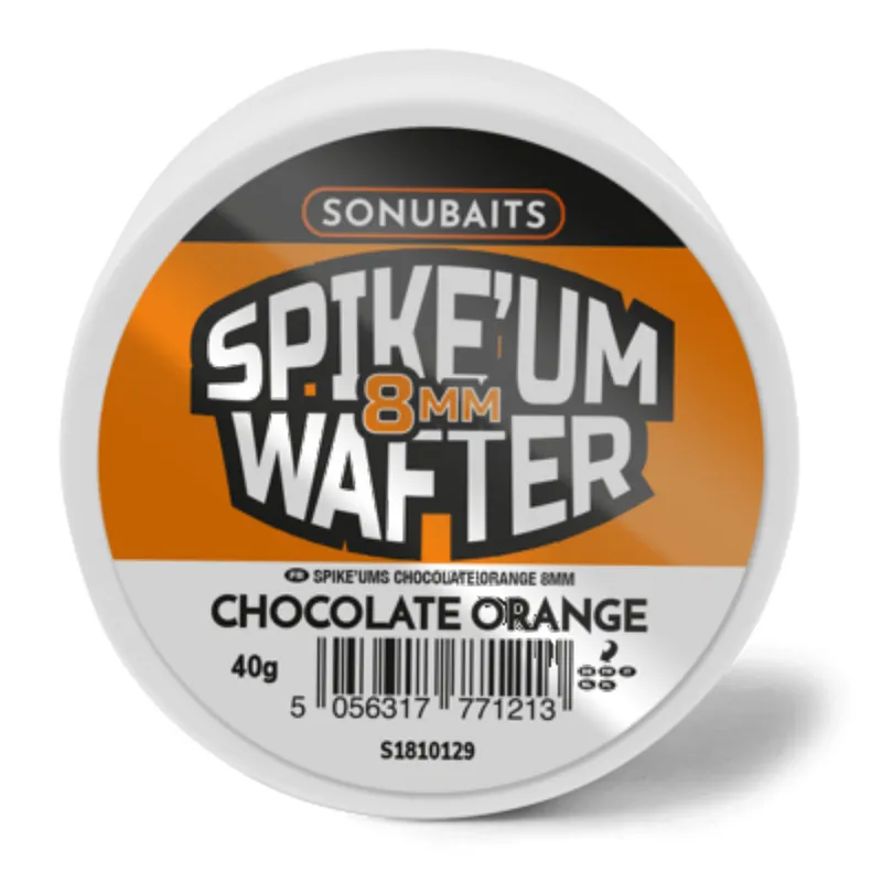 Dagaanbieding SONU BAITS Spike'um Wafter Chocolate Orange 8mm (40gr)