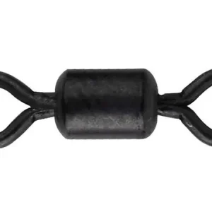 Betrouwbaar SPRO Matte Black Rolling Swivel 32kg