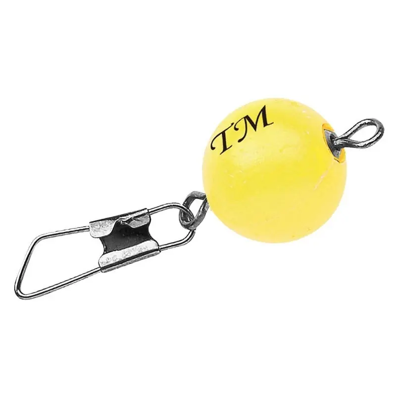 TROUT MASTER Swivel Snap Pilot 12mm Yellow Uitverkoop