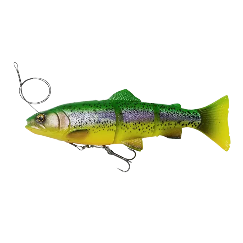 Dagaanbieding 4D Kunstaas Line Thru Trout |15 cm | 35G | Slow sink | Fire Trout
