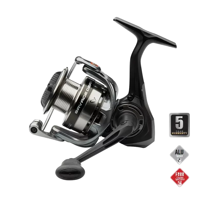 Savage Gear SG4 2500H FD | 8 + 1BB | Incl. reserve spoel Voordeelprijs
