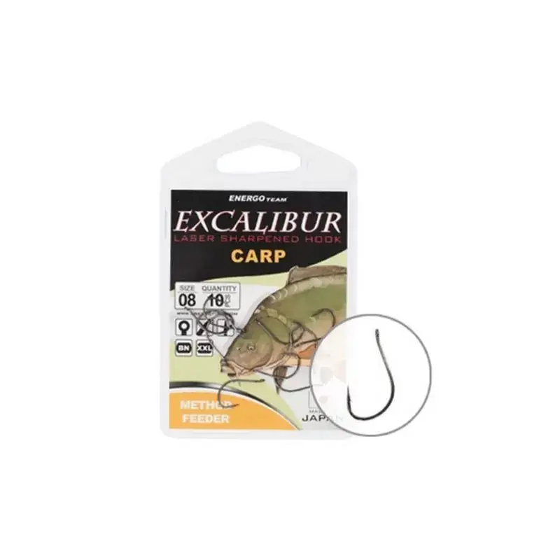 Shop Nu Excalibur Carp Method Feeder NS Haak | Haakmaat # 4