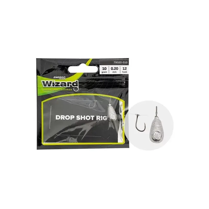 Direct Beschikbaar Wizard Dropshot Leader | Light | 10G | 0.20MM | #12
