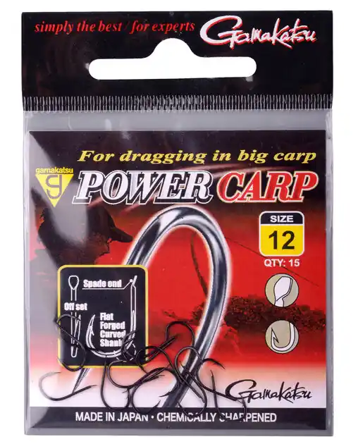 Gamakatsu Power Carp Flatted Eye Uitverkoop