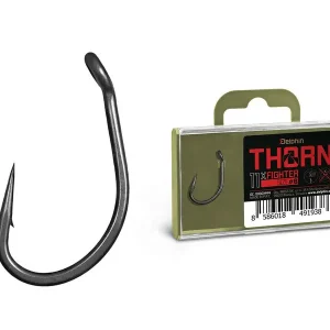 Betrouwbaar Delphin Thorn karperhaak fighter 11 haken