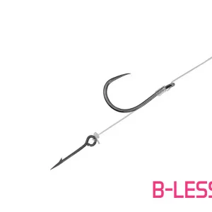 Delphin onderlijn fluor carbon spike barbless haak Bestseller