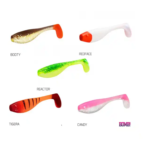 Delphin fatty shads mix 5x10 cm Finale Uitverkoop