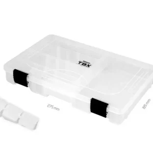 Hoge Kwaliteit Delphin tacklebox TBX One 275-5P clip