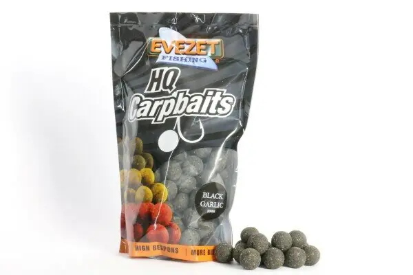 Evezet boilie next level black garlic 20 mm 800 gram Speciale Aanbieding