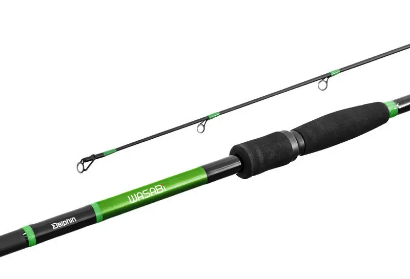 Superprijs Delphin wasabi spinhengel NXT 1,80 meter.