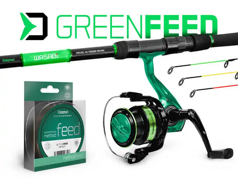 Express Levering Delphin feederset greenfeed 3,60 meter