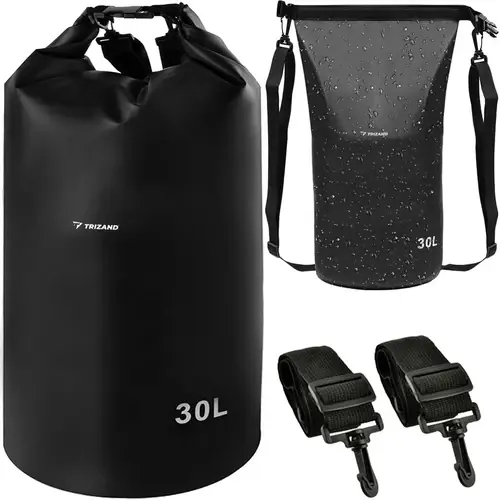 Flitsaanbieding Trizand Waterdichte Tas - 30 Liter - Dry Bag - Zwart