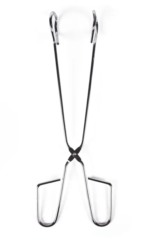 Lage Prijs Benson BBQ & Frituurtang - Staal - 31 cm - Grote Handgrepen