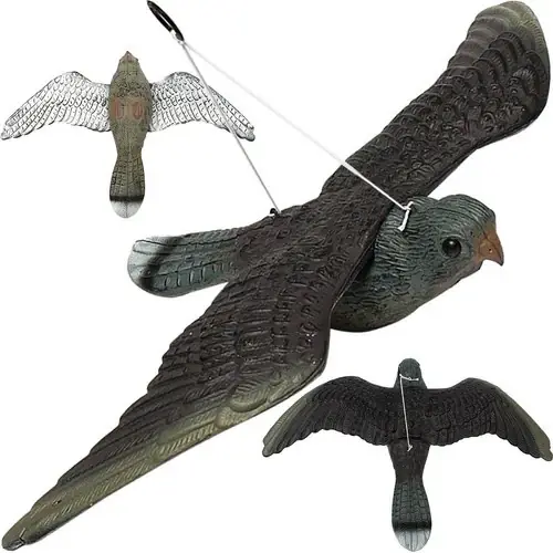 Repest Valk Vogelverjager - Realistische Roofvogel - 51 x 34 x 8 cm Hoge Kwaliteit