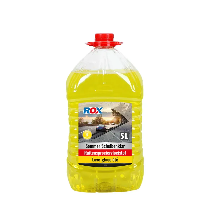 ROX Ruitensproeiervloeistof Zomer - 5 Liter - Kant-en-Klaar - Insectenverwijderaar Finale Uitverkoop