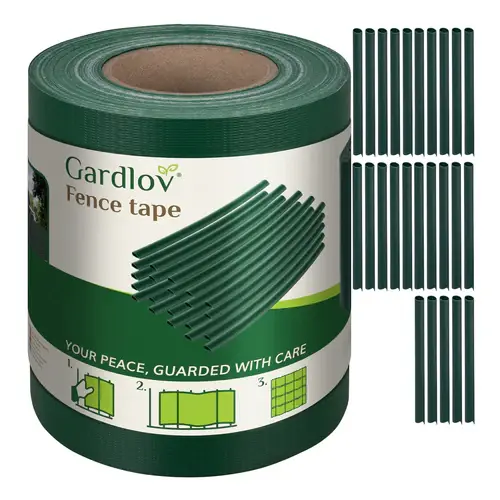 Gardlov Tuinafscheiding Tape - 19 cm x 35 m - 450 g/m² - Groen Gecertificeerd