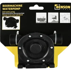 Benson Waterpomp voor Boormachine – 1500 l/u – ABS Kunststof Uitverkoop