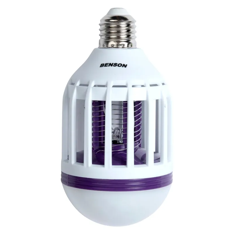 Benson Anti-Muggen & Insectenlamp - E27 Fitting - 4W - 2-in-1 Bestseller