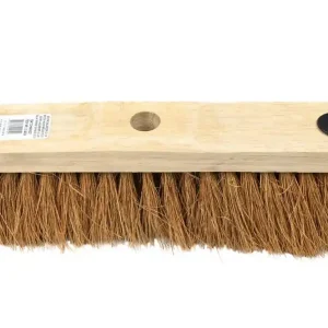 Benson Zaalbezem - 30 cm - Natuurlijke Kokos Haren - Exclusief Steel Laatste Kans