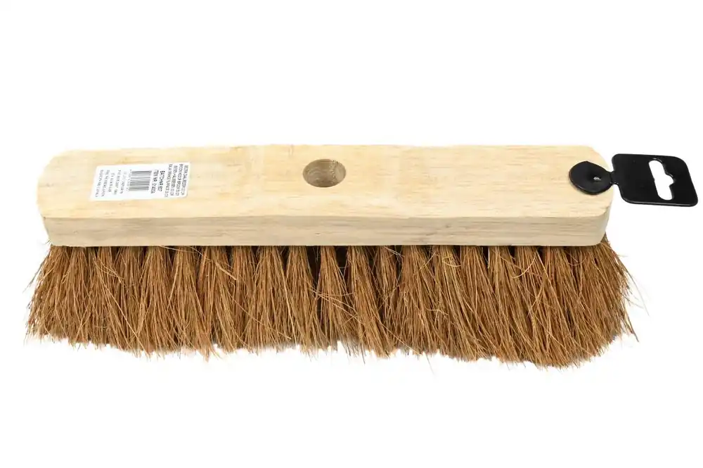 Benson Zaalbezem - 30 cm - Natuurlijke Kokos Haren - Exclusief Steel Laatste Kans