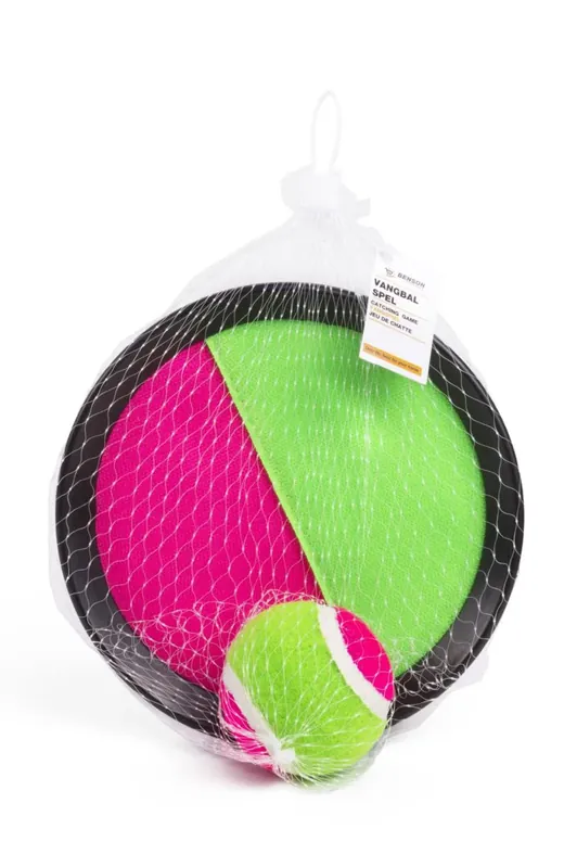 Benson Vangbalspel met Klittenband - 3-delig - Ø 19 cm Veilige Betaling