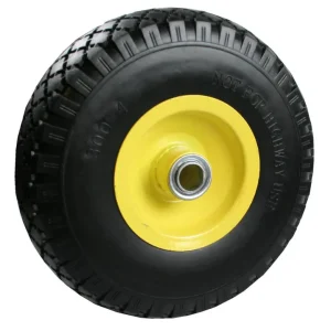 Benson Anti-lek Wiel 3.00-4" - 260x85mm - Stalen Velg - Geel Fabrieksprijs