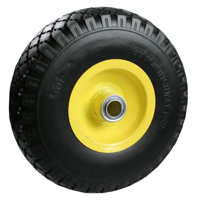 Benson Anti-lek Wiel 3.00-4" - 260x85mm - Stalen Velg - Geel Fabrieksprijs