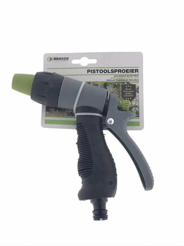 Beperkte Voorraad Benson Verstelbare Pistoolsproeier - 3/4" Aansluiting - Ergonomisch & Duurzaam