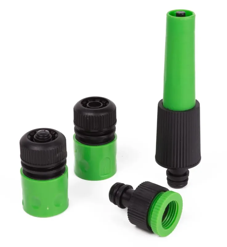 Beste Prijs Benson Waterkoppelset - 4-Delig - 1/2" - Inclusief Spuitpistool