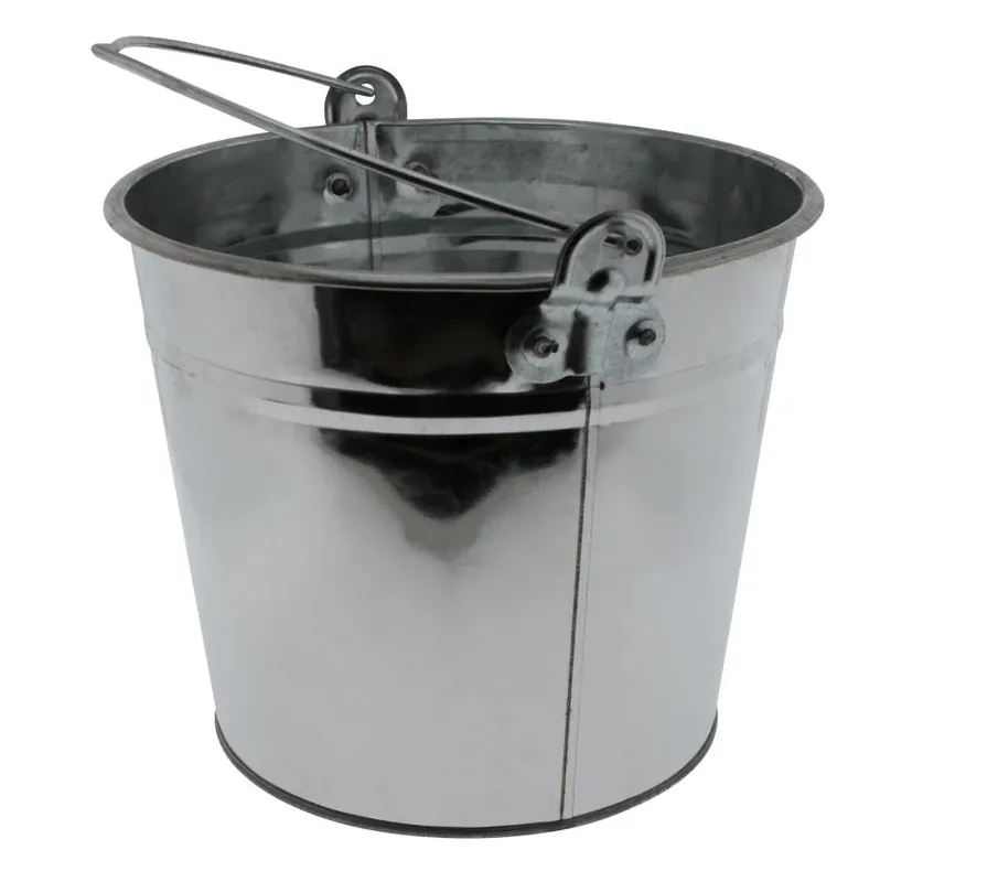 Benson Emmer - Verzinkt Staal - 5 Liter - Compact & Duurzaam Rechtstreeks Van De Fabrikant